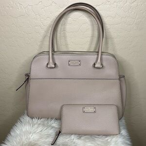 Kate Spade Almandine Terri Grove Street Bag and Neda Wallet Set